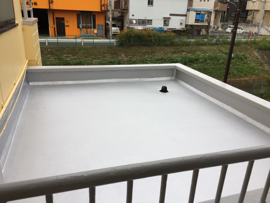 屋上の防水工事