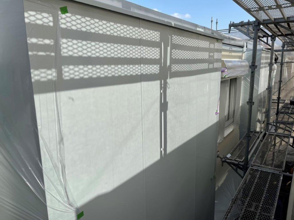 ボード壁の仕上げ塗装